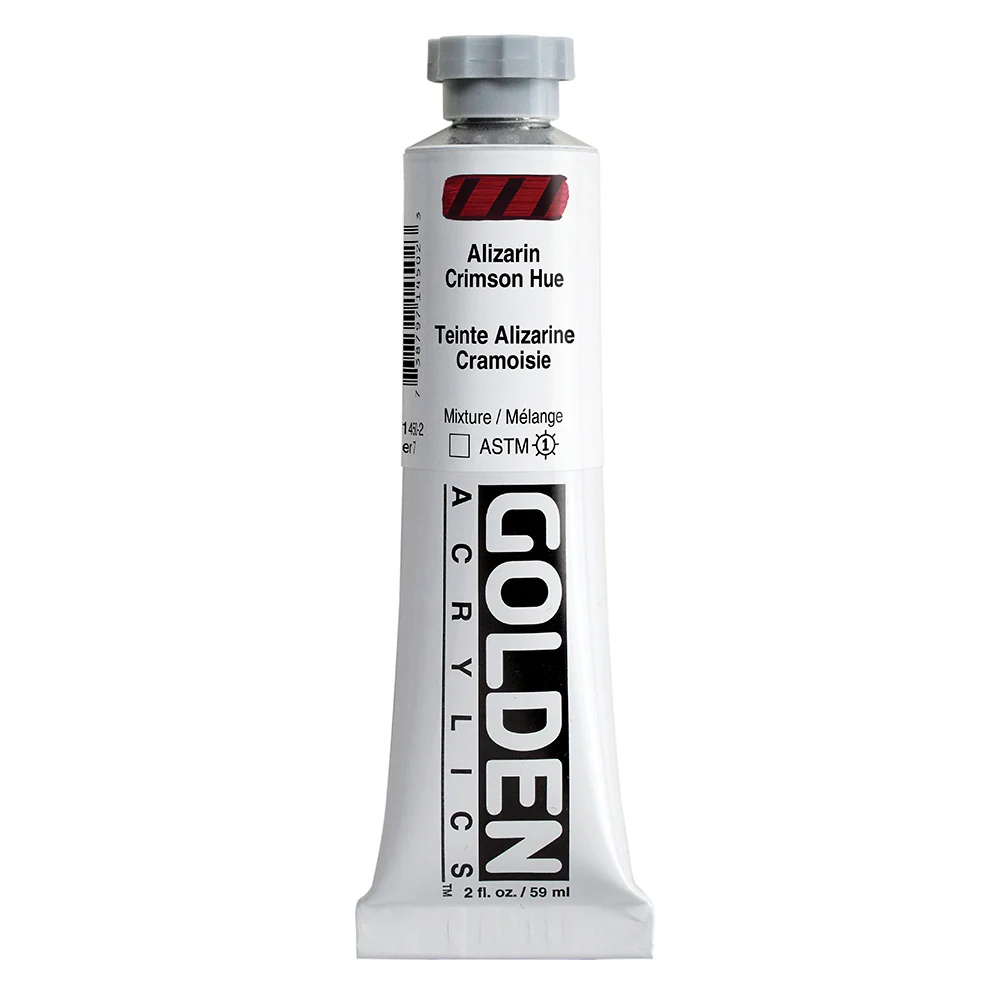Golden Heavy Body Acrylic Paint Alizarin Crimson Hue - Image 5