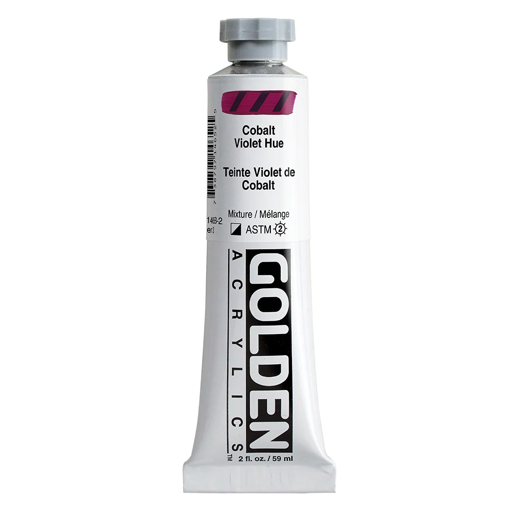 Golden Heavy Body Acrylic Paint Cobalt Violet Hue - Image 2
