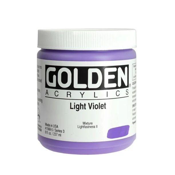 Golden Heavy Body Acrylic Paint Light Violet - Image 3