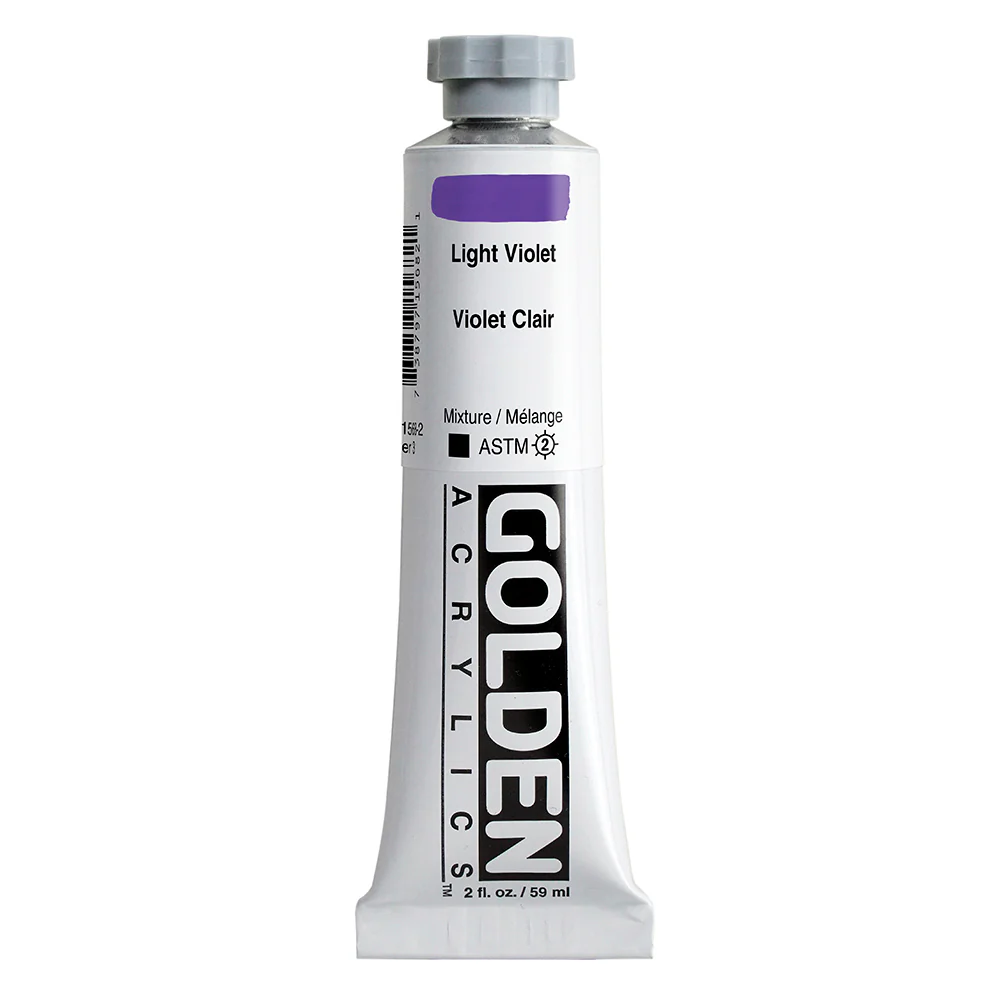 Golden Heavy Body Acrylic Paint Light Violet - Image 4