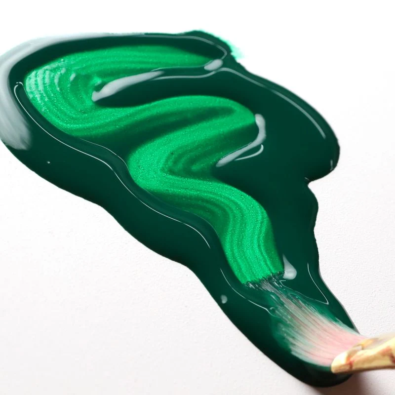 Golden High Flow Acrylic Paint Phthalo Green (Yellow Shade) - Image 4
