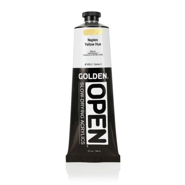 Golden OPEN Acrylic Paint Naples Yellow Hue - Image 3