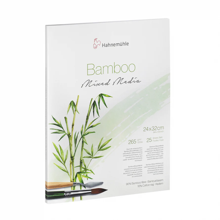 HAHNEMUHLE BAMBOO MIXED MEDIA BLOCK 265GSM - Image 2