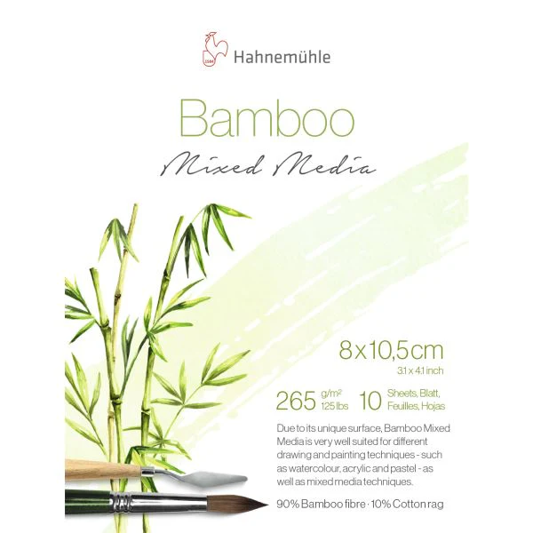 HAHNEMUHLE BAMBOO MIXED MEDIA BLOCK 265GSM - Image 5