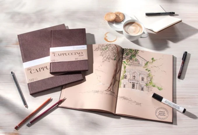HAHNEMUHLE CAPUUCINO BOOK 120GSM - Image 2
