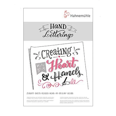 HAHNEMUHLE HAND LETTERING PAD 170GSM 25 SHEETS - Image 2