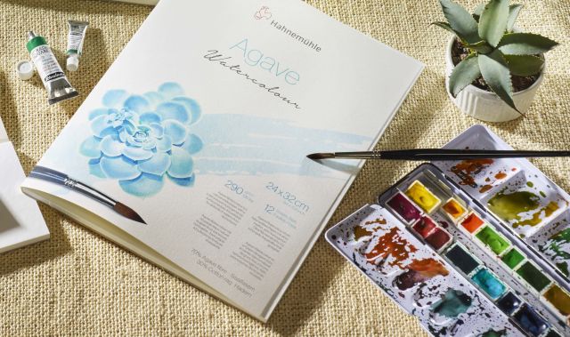 HAHNEMUHLE NATURAL AGAVE WATERCOLOUR BLOCK 290GSM - Image 11