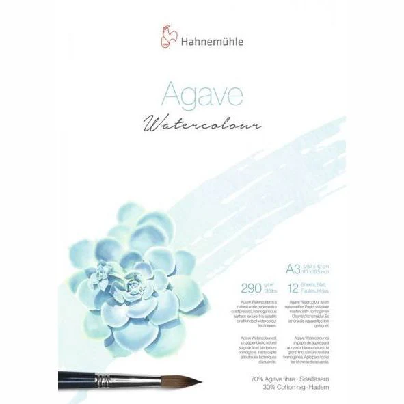 HAHNEMUHLE NATURAL AGAVE WATERCOLOUR BLOCK 290GSM - Image 8