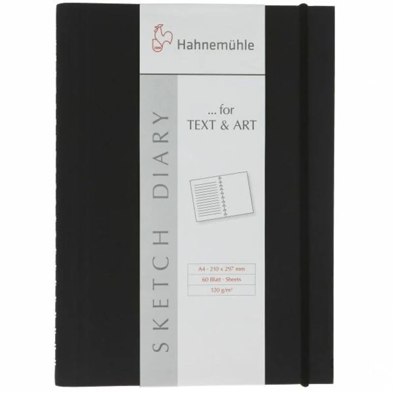 HAHNEMUHLE SKETCH SPIRAL DIARY 120GSM 60 SHEETS - Image 8