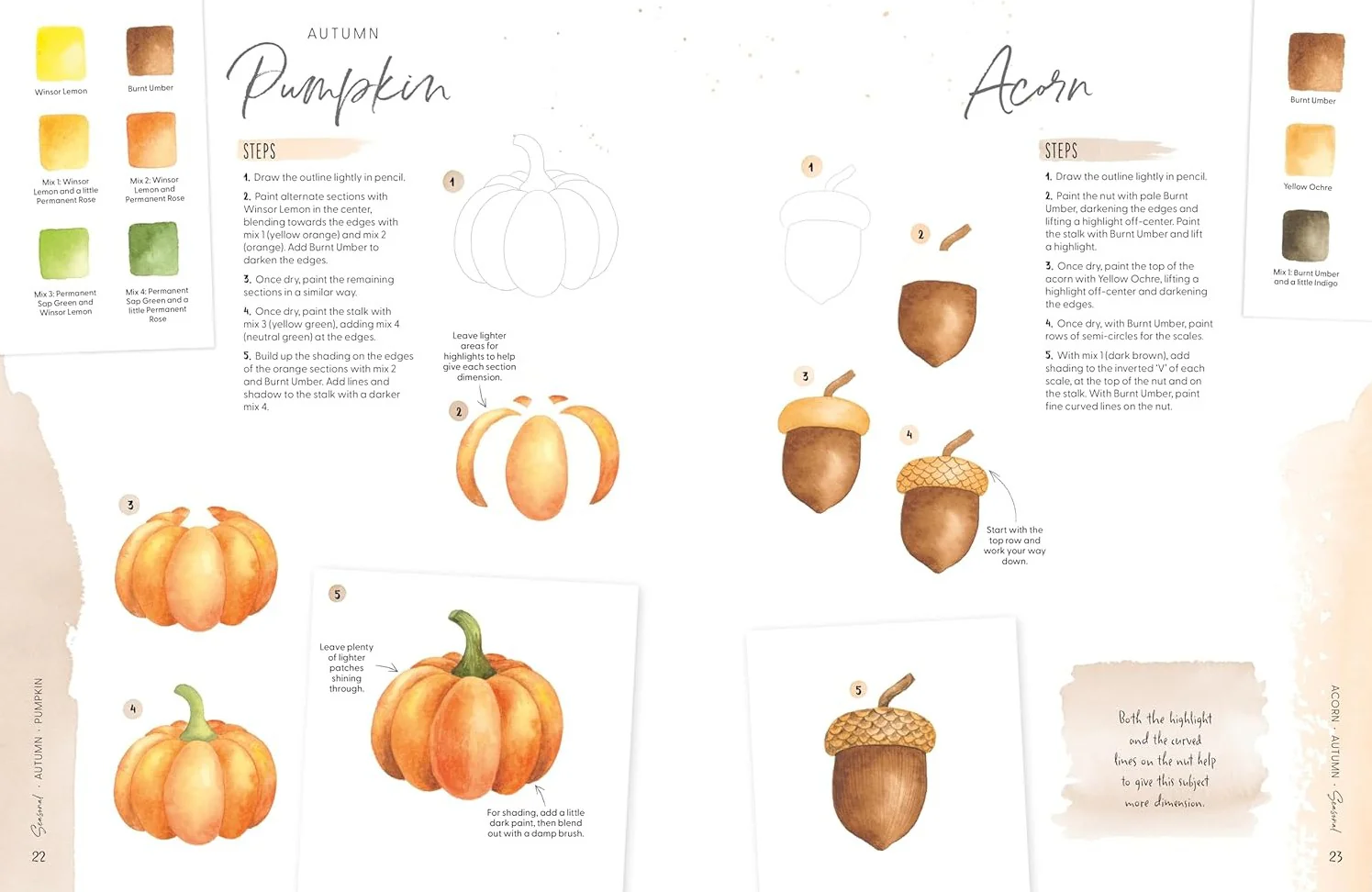 HOW TO PAINT 100 SIMPLE WATERCOLOUR PAINTINGS - Image 3