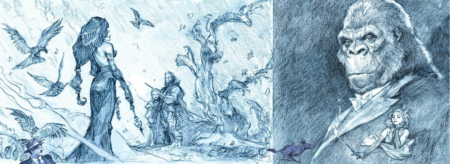 IAIN MCCAIG'S ONCE UPON A TIME IN THE SKETCHBOOK - Image 3