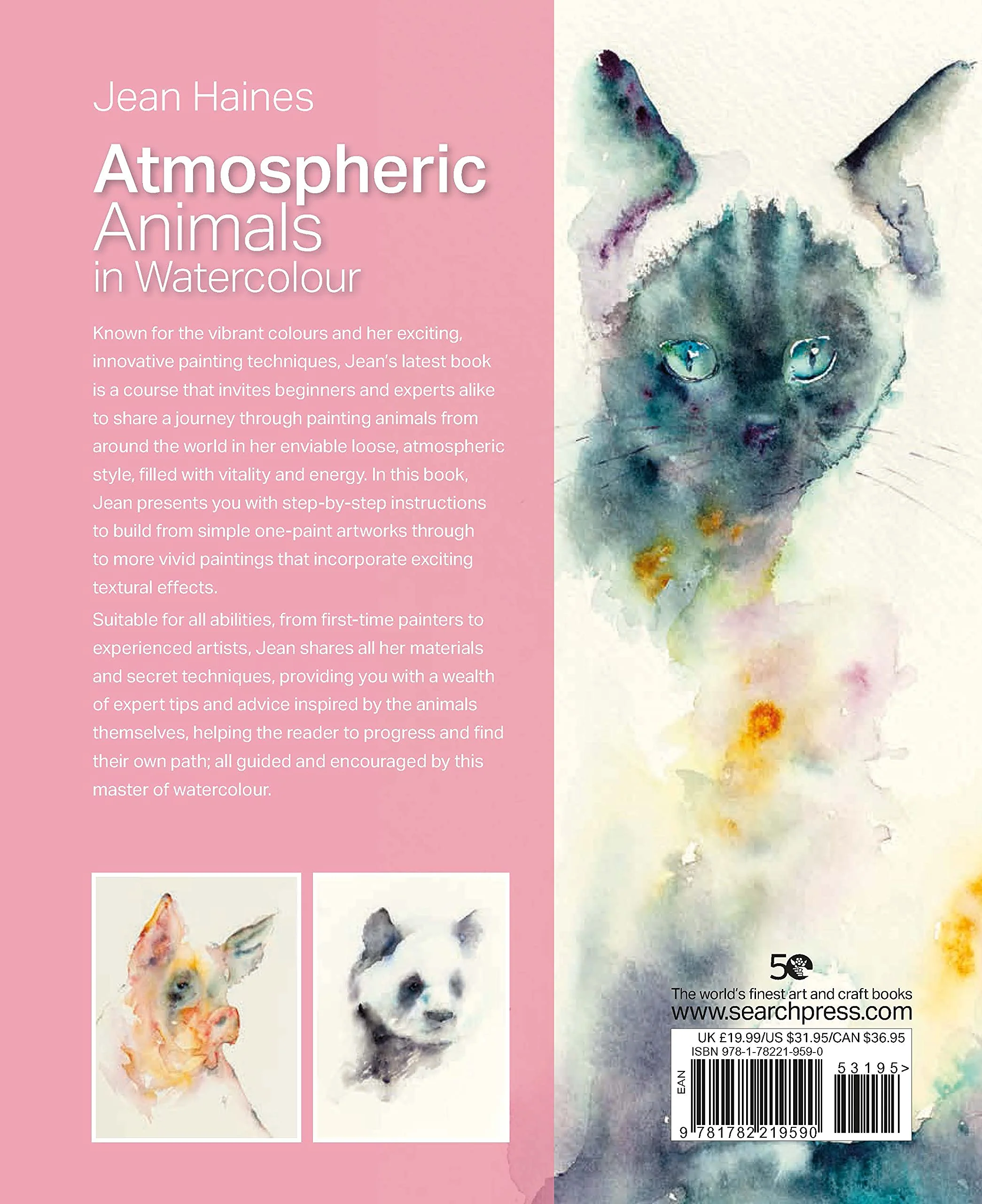 JEAN HAINES ATMOSPHERIC ANIMALS IN WATERCOLOUR - Image 2