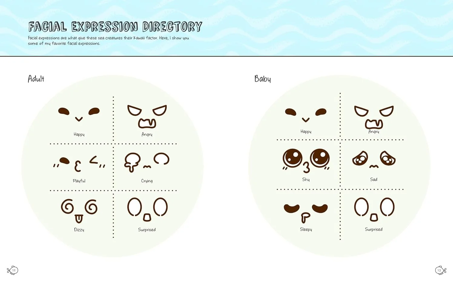 KAWAII UNDERWATER WORLD DRAW 80 SEA CREATURES - Image 3