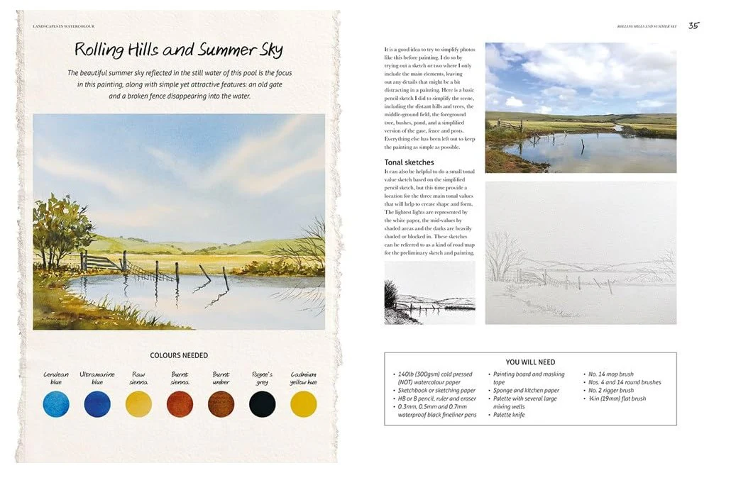 LANDSCAPES IN WATERCOLOUR - Image 3