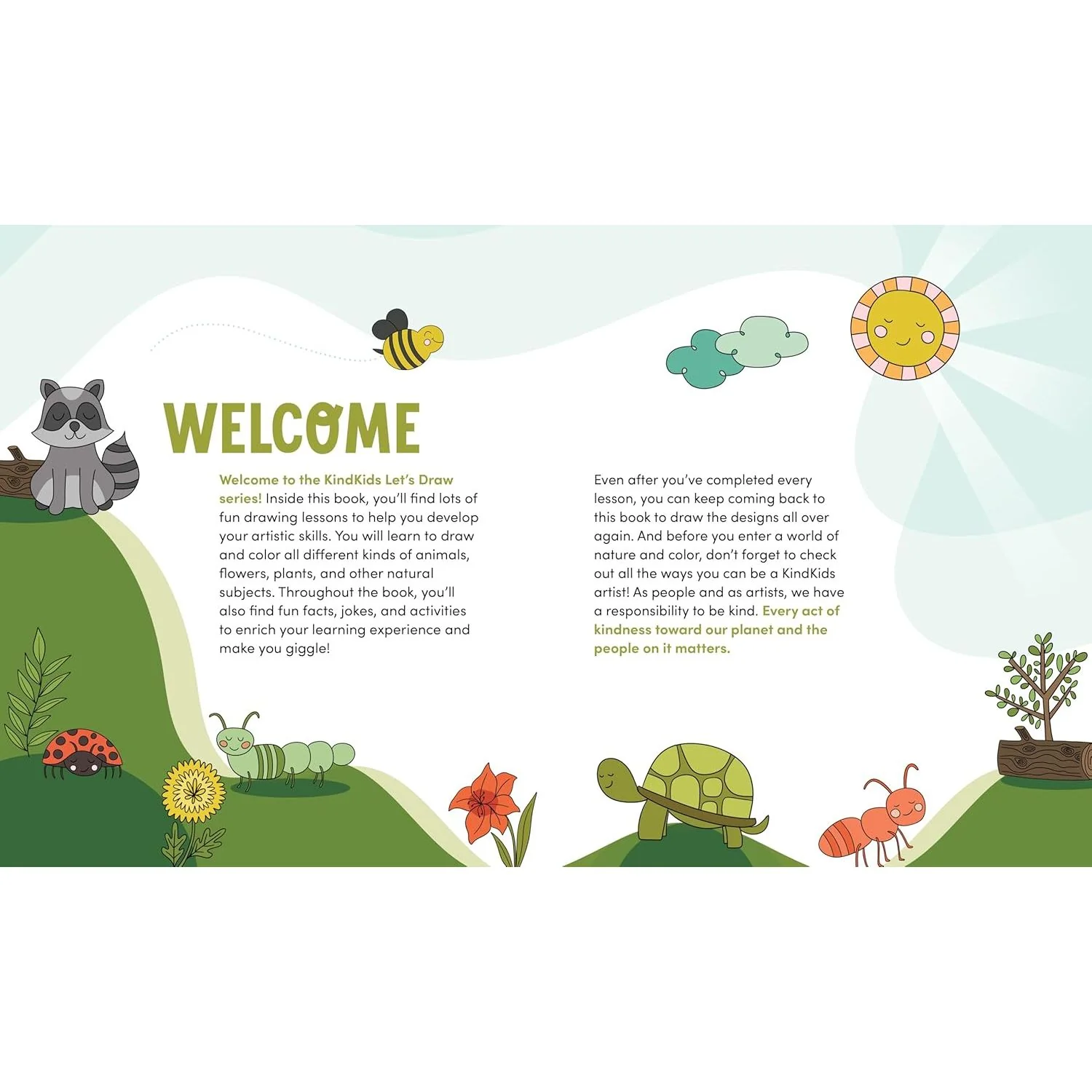 LETS DRAW NATURE KIND KIDS - Image 2