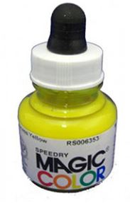 Magic Colour Waterbased Liquid Acrylic Paint Process Yellow - Image 2