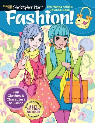 MANGA ARTIST COLOURING BOOK FASHION