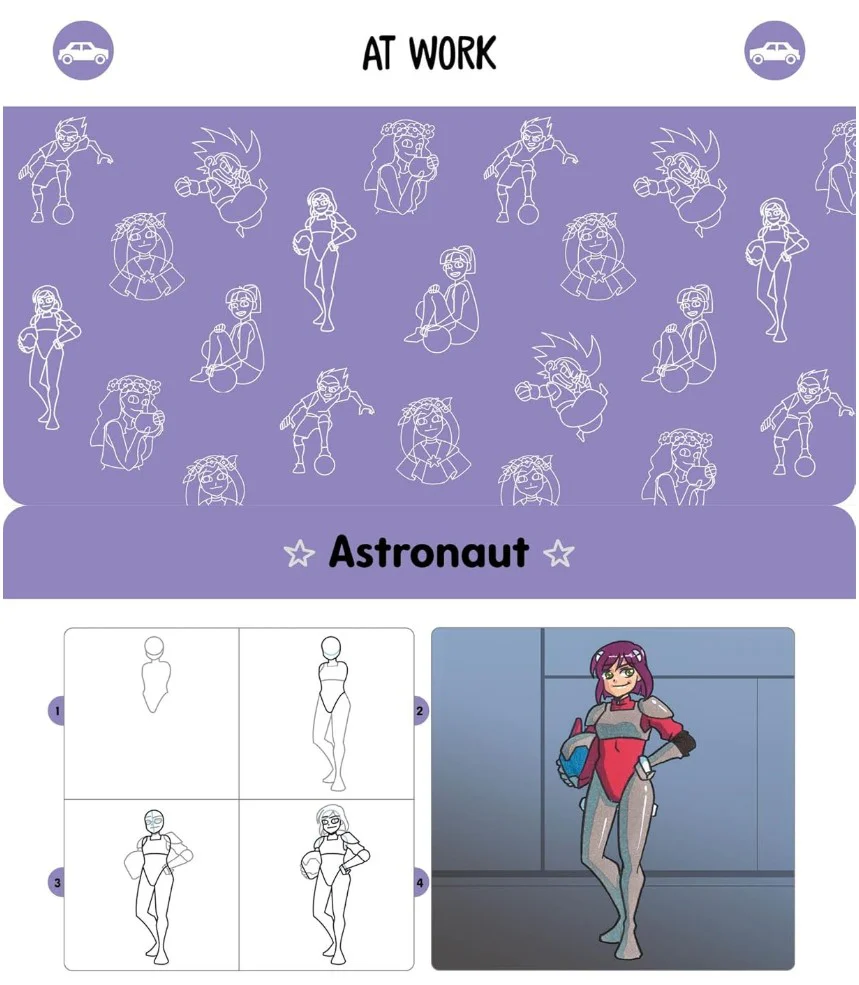 MANGA QUICK AND EASY DRAWING DECK - Image 2