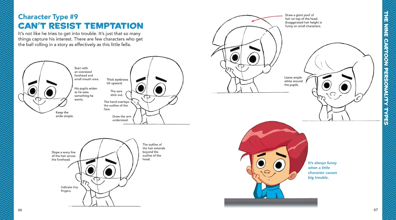 MASTER GUIDE TO DRAWING CARTOONS - Image 4