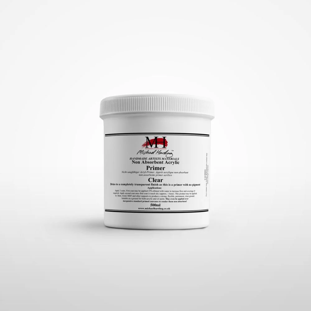Michael Harding Oil Medium NON-ABSORBENT ACRYLIC PRIMER CLEAR - Image 2