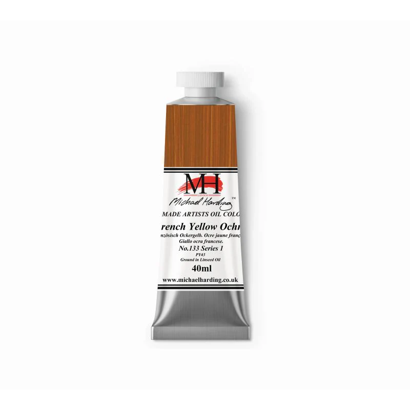 MICHAEL HARDING OIL PAINT FRENCH YELLOW OCHRE - Image 2