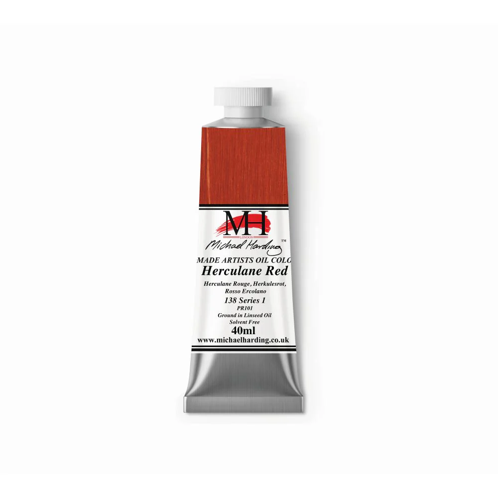 MICHAEL HARDING OIL PAINT HERCULANE RED - Image 2