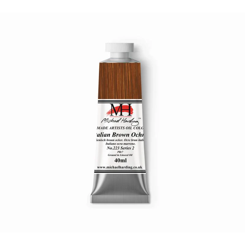 MICHAEL HARDING OIL PAINT ITALIAN BROWN OCHRE - Image 2