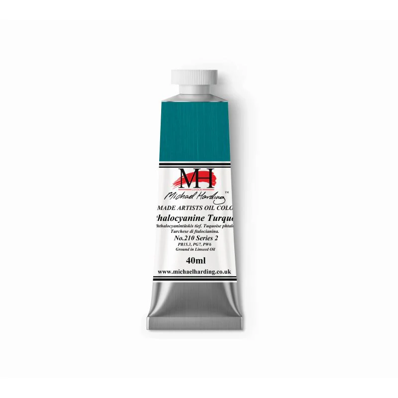 MICHAEL HARDING OIL PAINT PHTHALOCYANINE TURQUOISE - Image 2