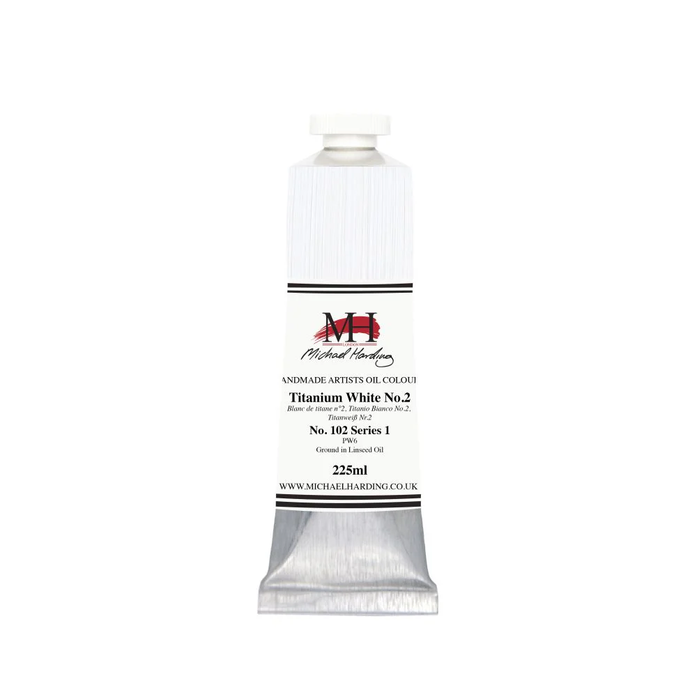 MICHAEL HARDING OIL PAINT TITANIUM WHITE NO. 2 (LINSEED OIL) - Image 3