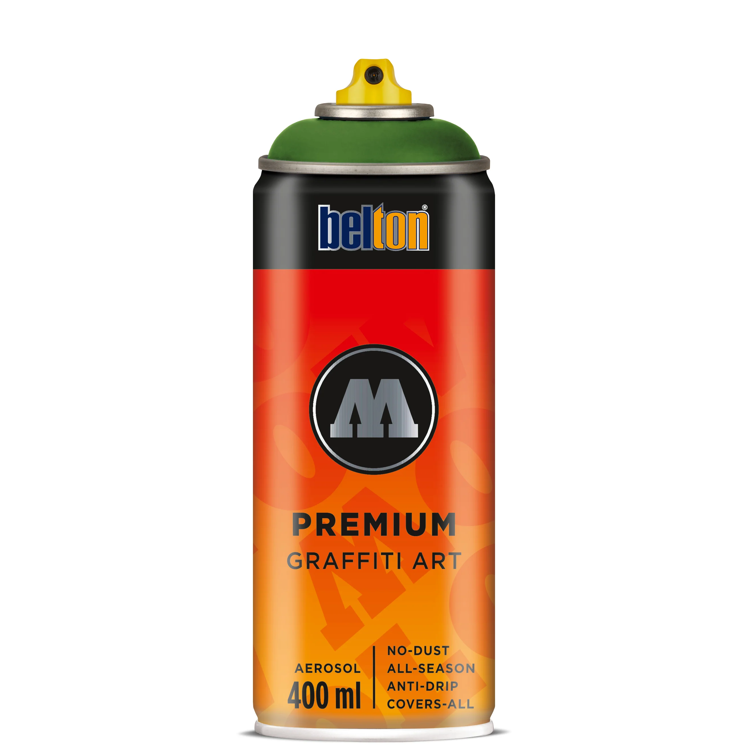 Molotow Belton Spray Paint #160 Leaf Green Middle - Image 2