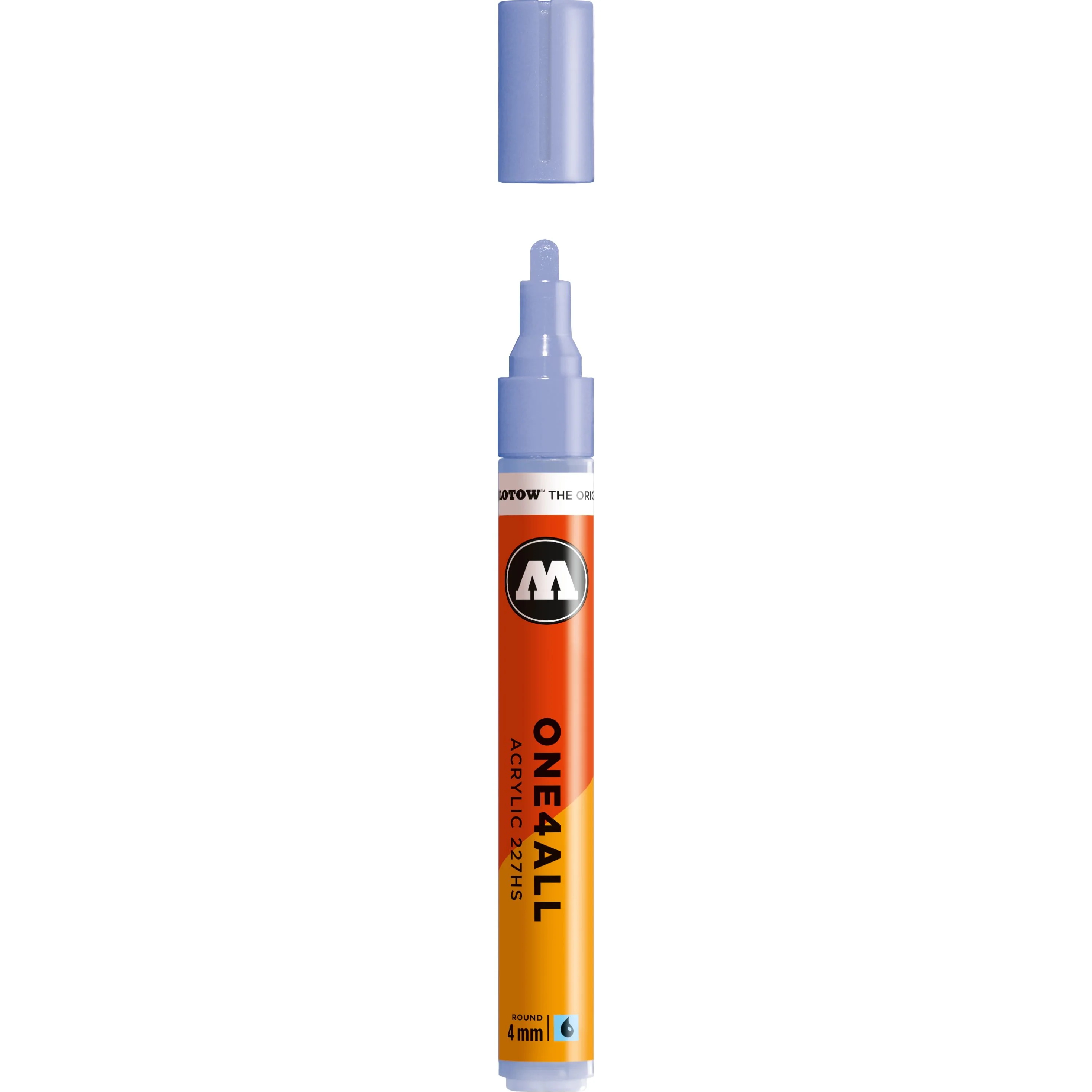 Molotow One4All Paint Marker #209 Blue Violet Pastel - Image 3