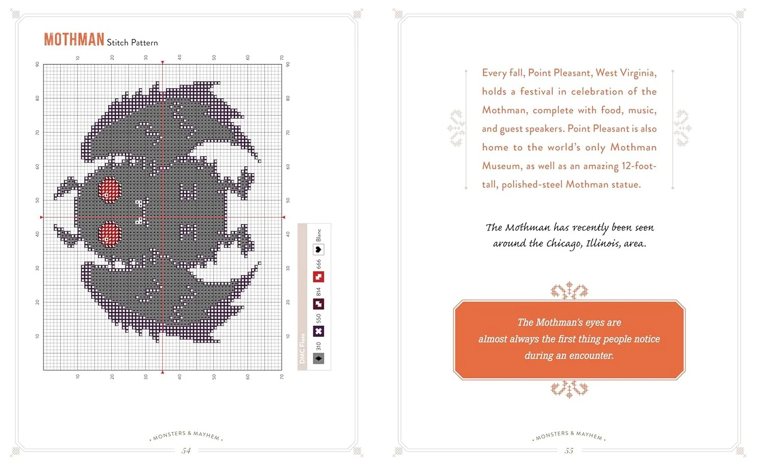 MONSTERS AND MAYHEM CROSS STITCH - Image 2