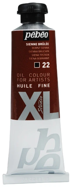 Pebeo XL Oil Paint Burnt Sienna - Image 3