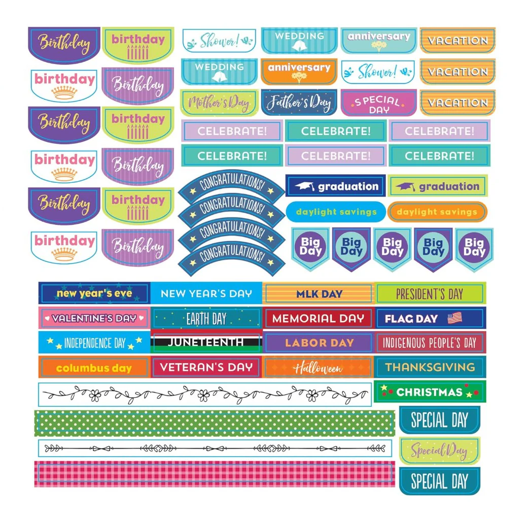 PLAN IT! A STICKER BOOK - Image 3