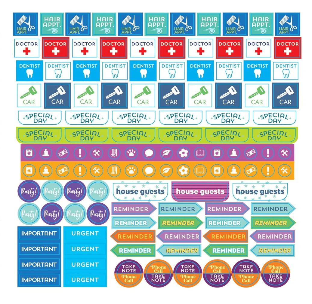 PLAN IT! A STICKER BOOK - Image 4