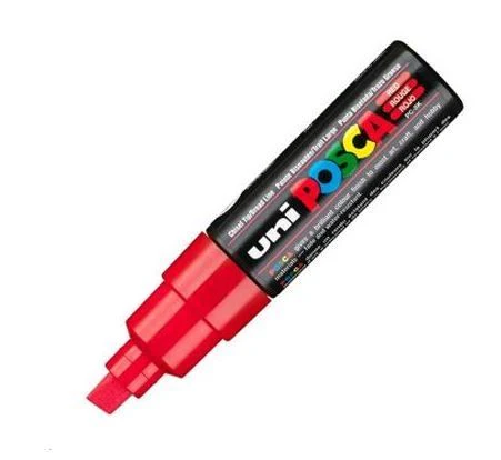 Posca Bold Chisel Tip Marker Assorted Colour Set 4 - Image 2