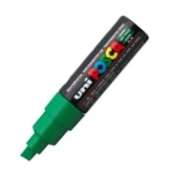 Posca Bold Chisel Tip Marker Green - Image 2