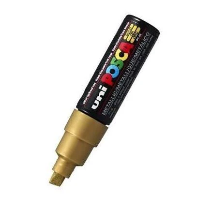 Posca Bold Chisel Tip Marker Metallic Set 4 - Image 2