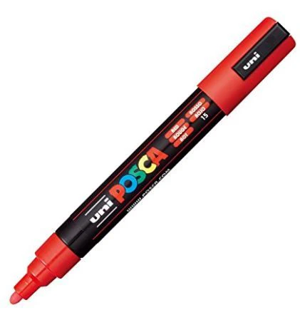 Posca Medium Bullet Tip Marker Assorted Set 16 - Image 2
