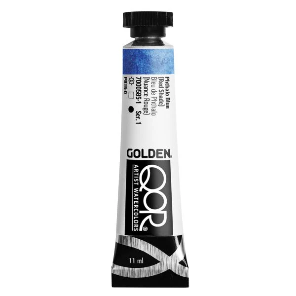 QoR Watercolour Paint Phthalo Blue (Red Shade) - Image 2