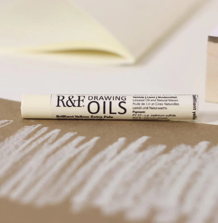 R&F DRAWING OIL STICK BRILLIANT YELLOW EXTRA PALE - Image 2