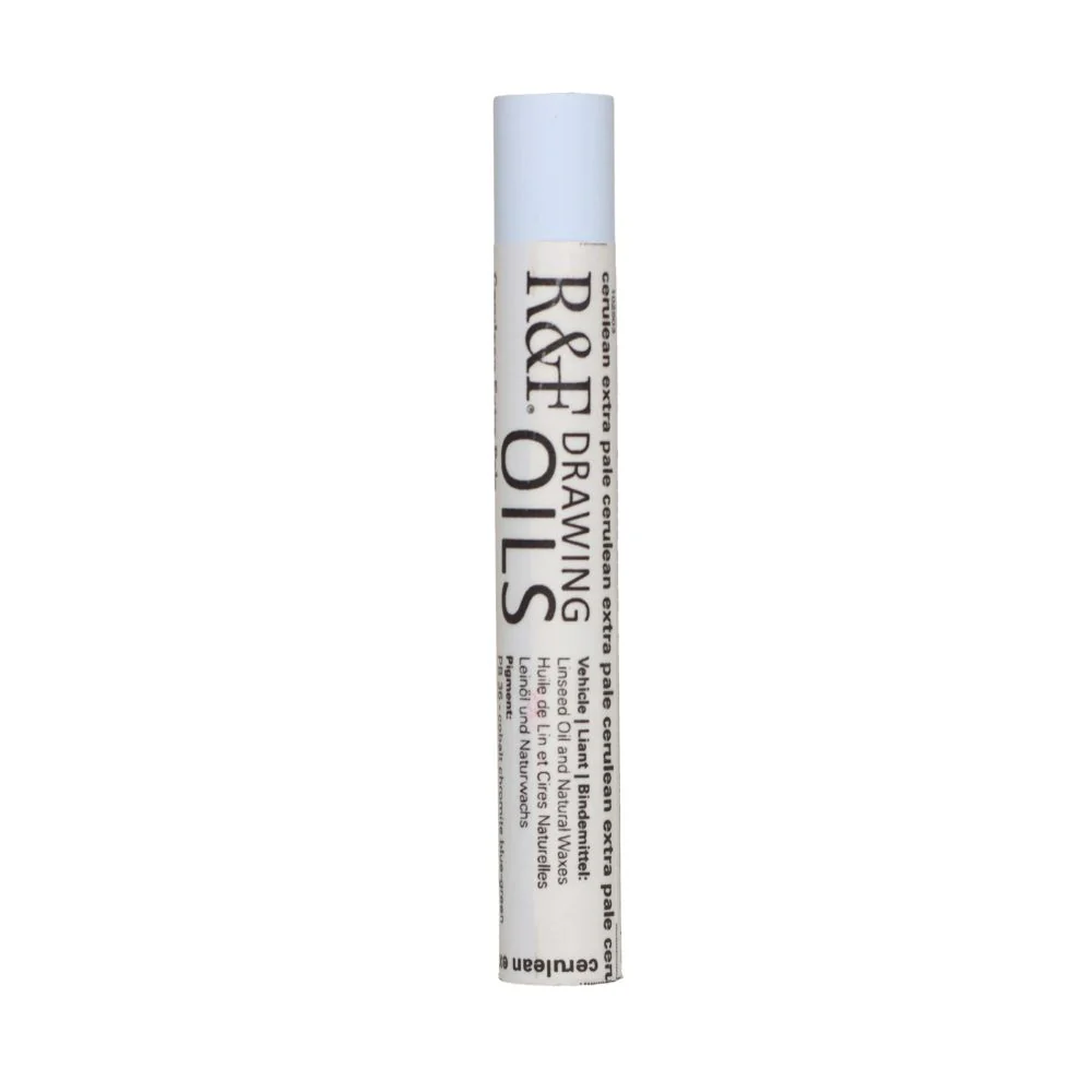 R&F DRAWING OIL STICK CERULEAN EXTRA PALE - Image 3