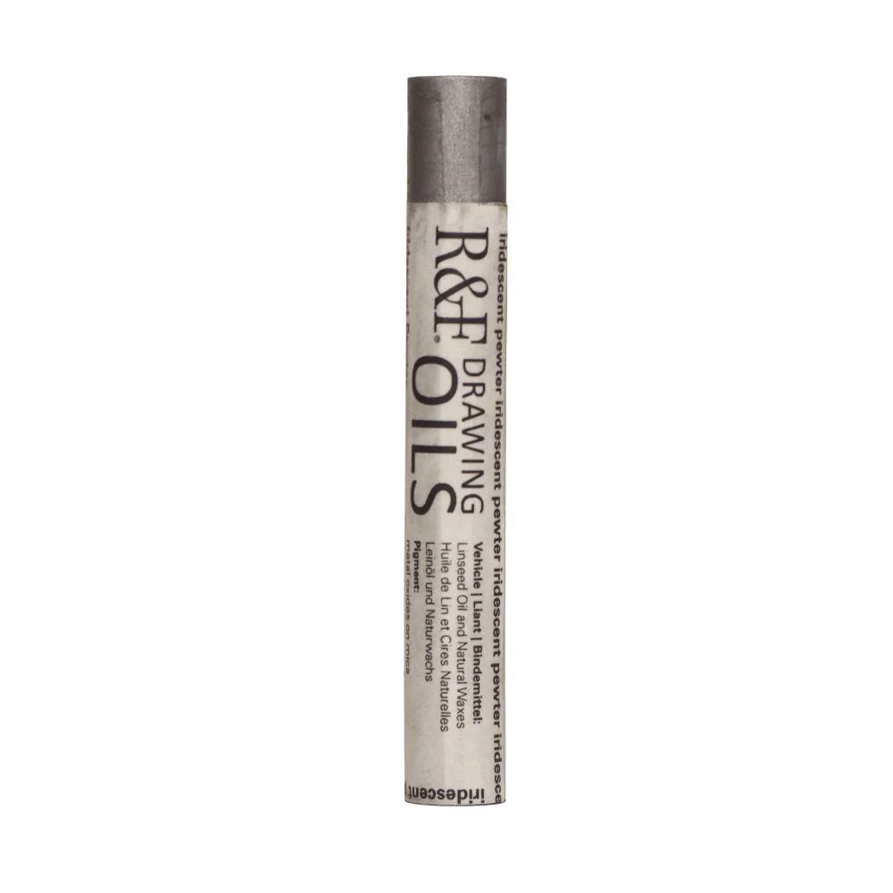 R&F DRAWING OIL STICK IRIDESCENT PEWTER - Image 3