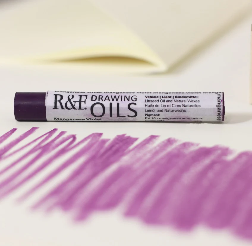R&F DRAWING OIL STICK MANGANESE VIOLET - Image 2
