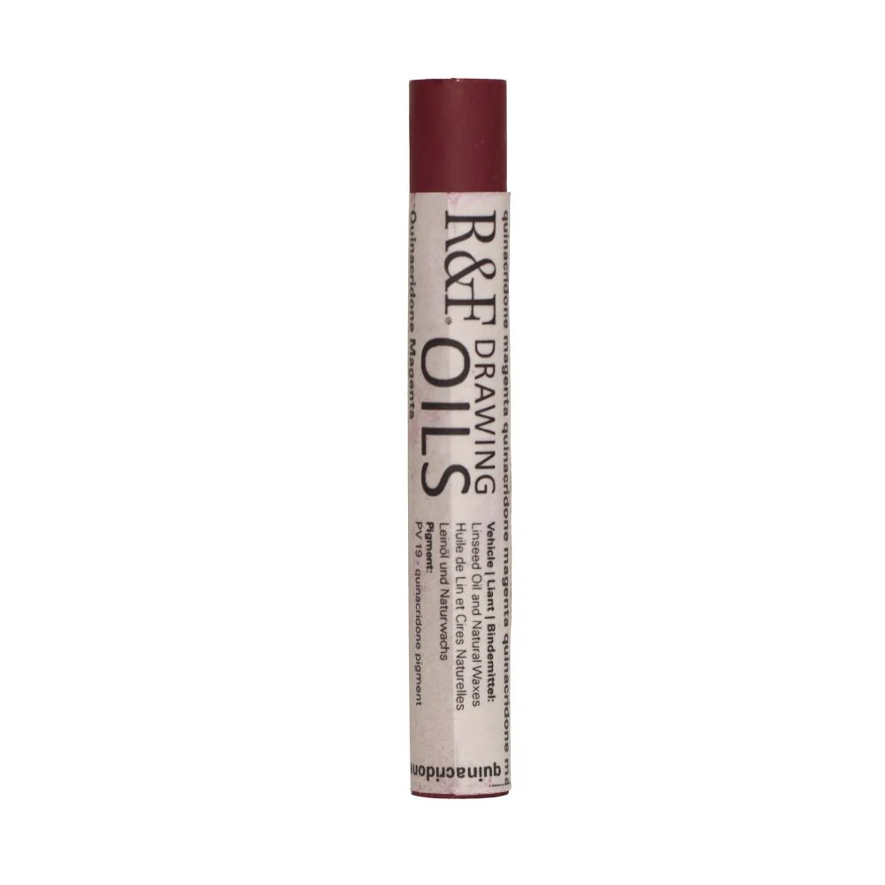 R&F DRAWING OIL STICK QUINACRIDONE MAGENTA - Image 3