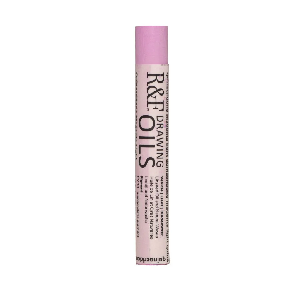 R&F DRAWING OIL STICK QUINACRIDONE MAGENTA LIGHT - Image 3