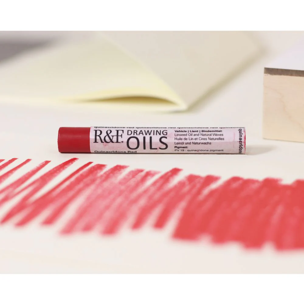 R&F DRAWING OIL STICK QUINACRIDONE RED - Image 2