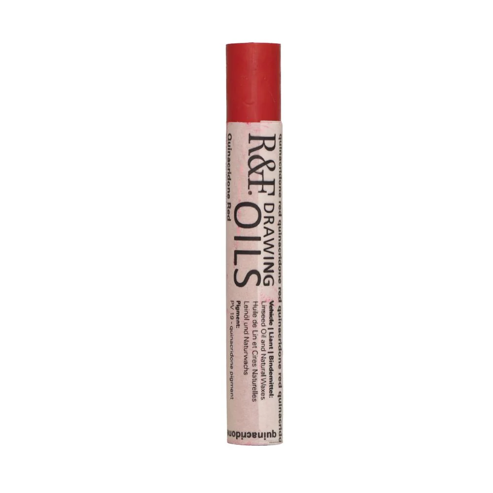R&F DRAWING OIL STICK QUINACRIDONE RED - Image 3