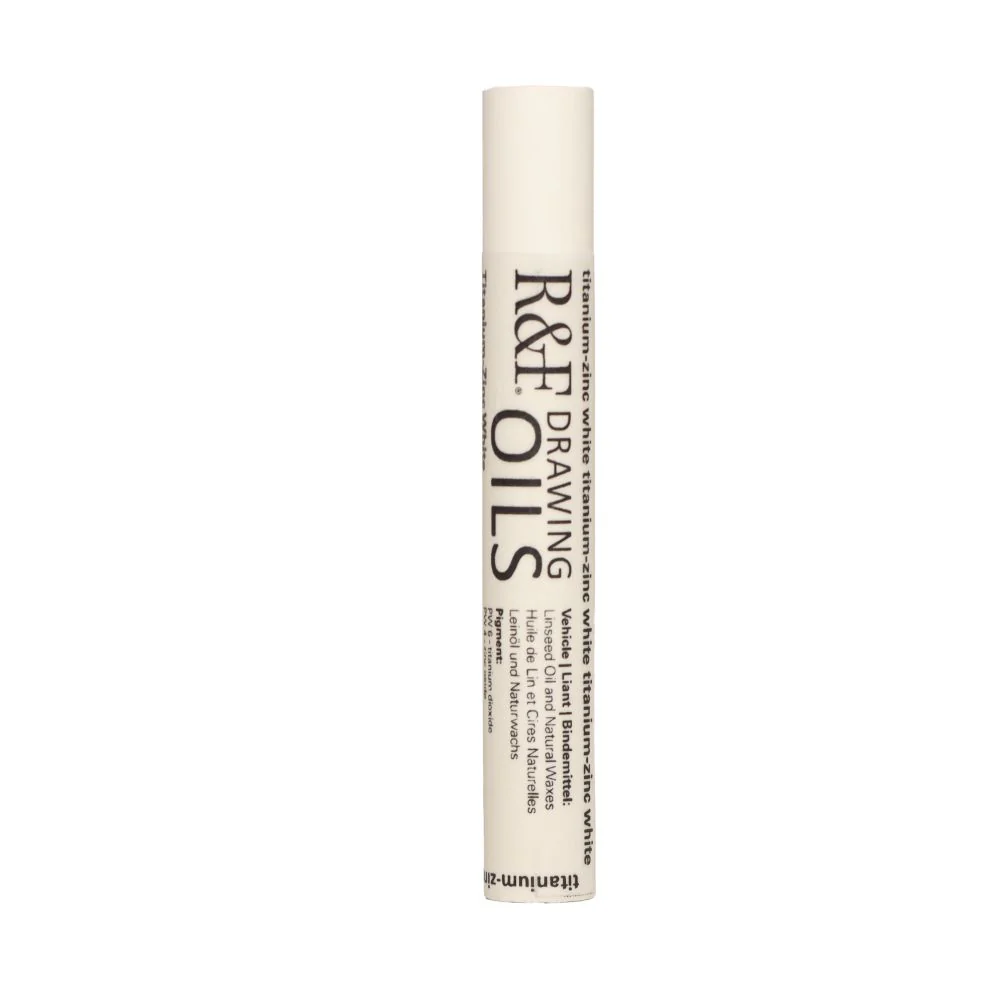 R&F DRAWING OIL STICK TITANIUM ZINC WHITE - Image 3