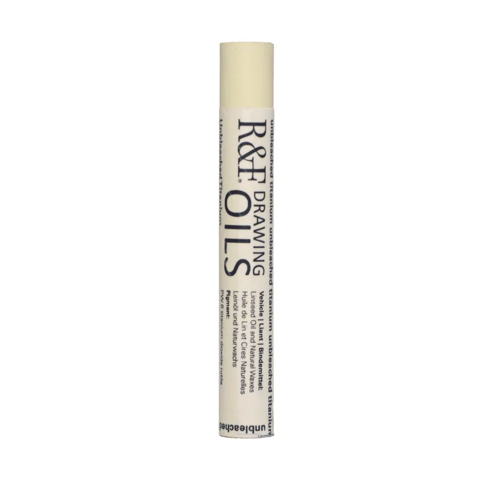 R&F DRAWING OIL STICK UNBLEACHED TITANIUM - Image 3